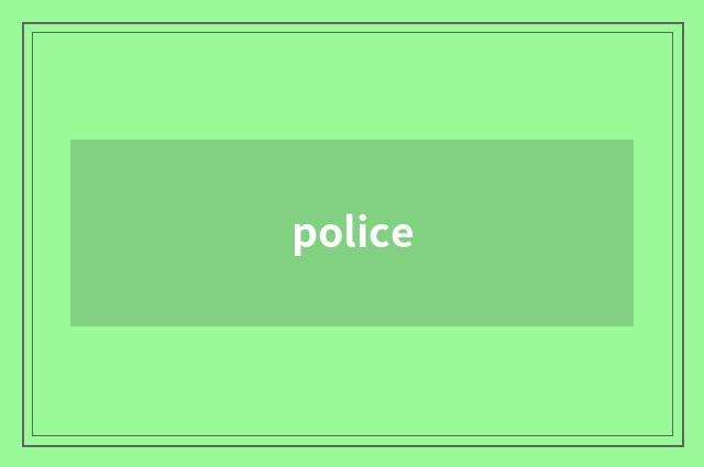 police