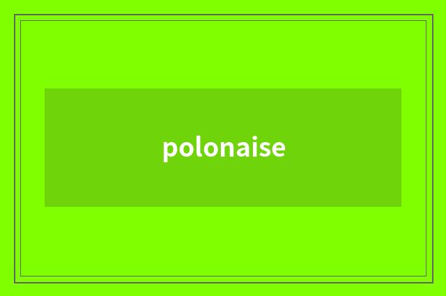 polonaise