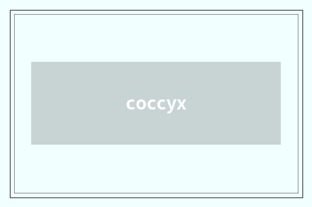 coccyx