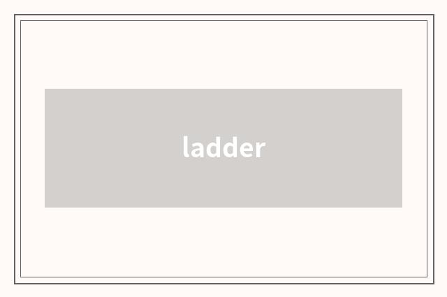 ladder