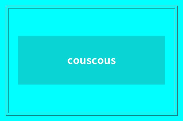couscous