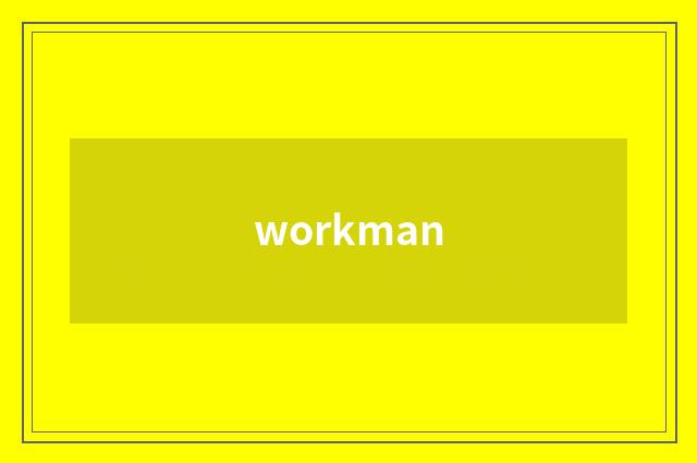 workman