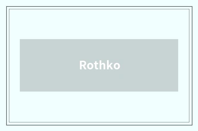 Rothko