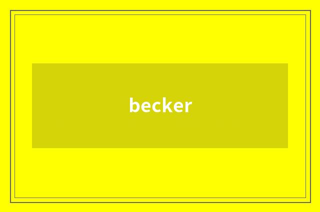 becker