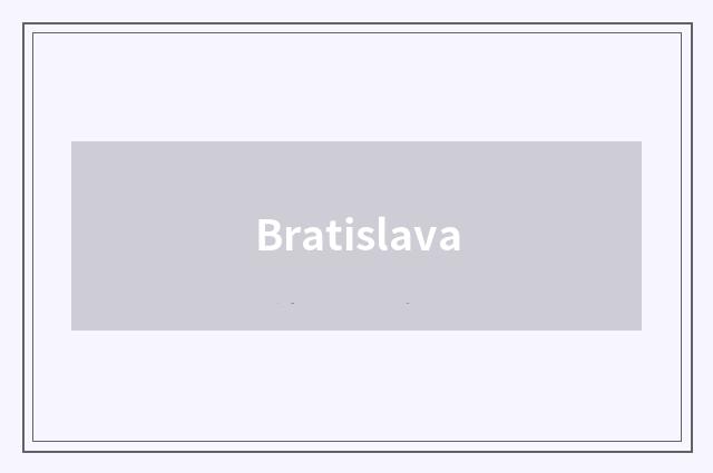 Bratislava