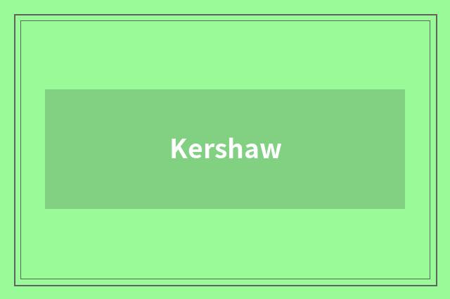 Kershaw