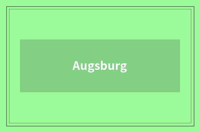 Augsburg