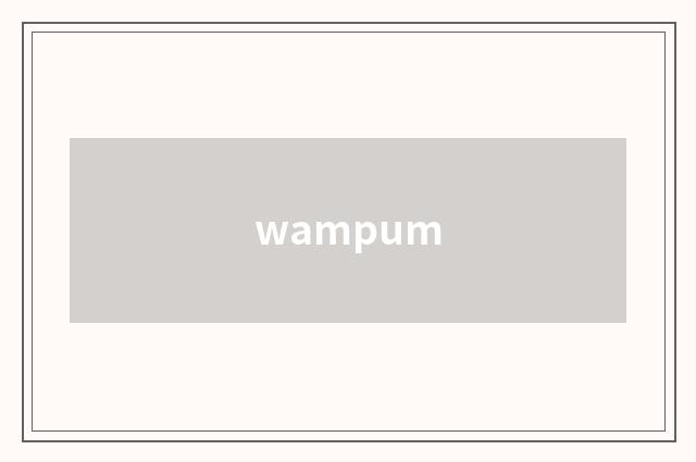 wampum
