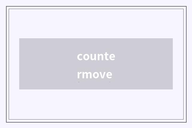 countermove