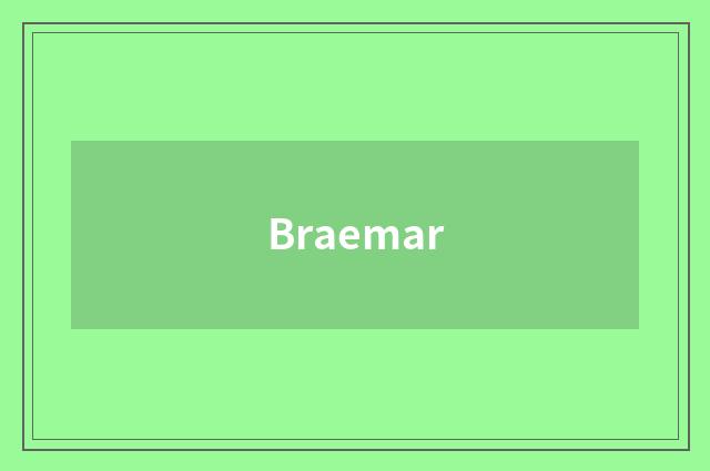 Braemar