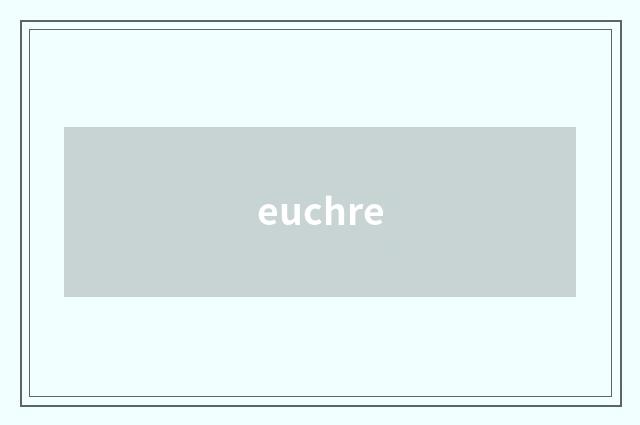 euchre