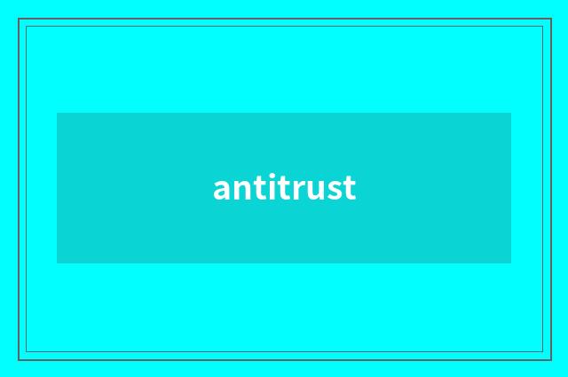 antitrust