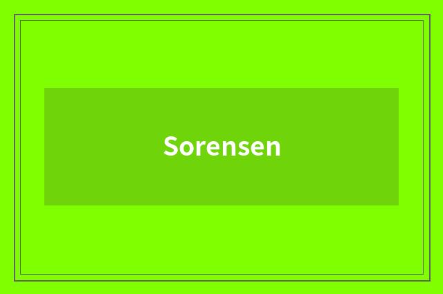 Sorensen