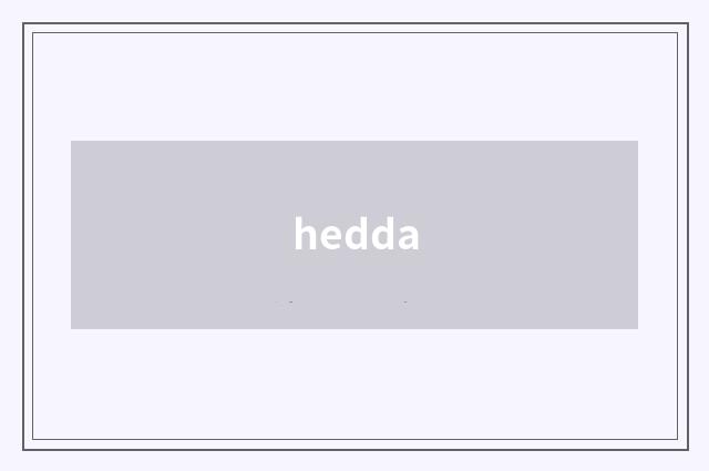 hedda