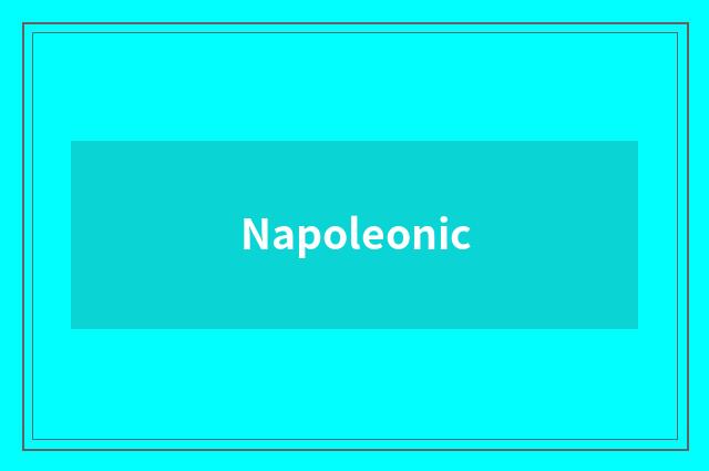 Napoleonic