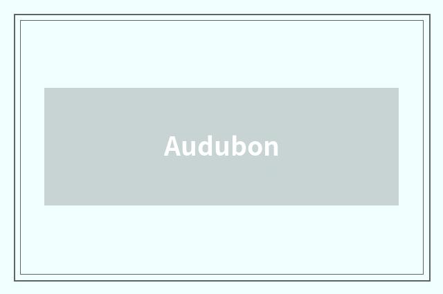Audubon