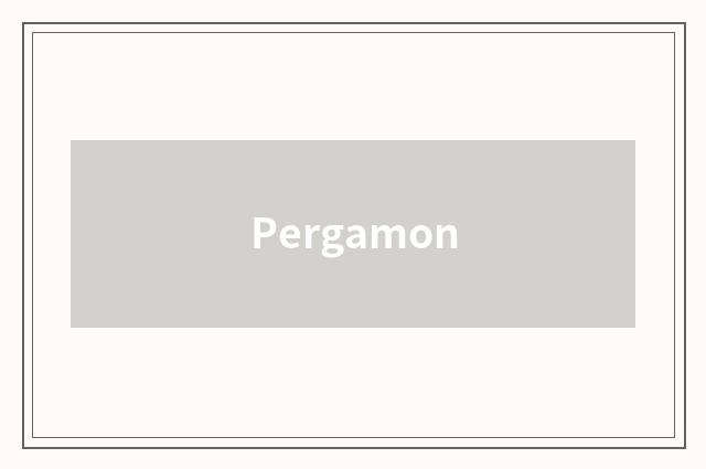 Pergamon