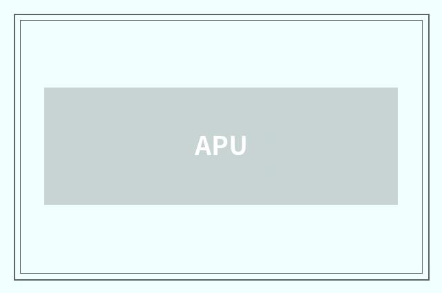 APU