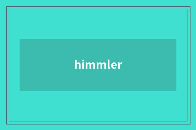 himmler
