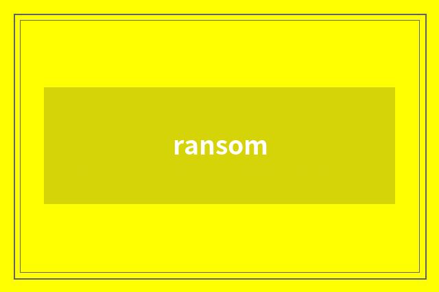 ransom