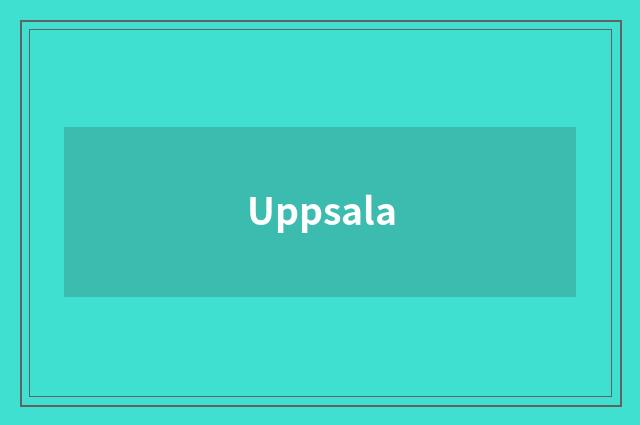 Uppsala
