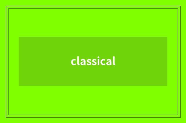 classical