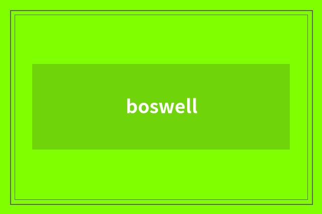 boswell