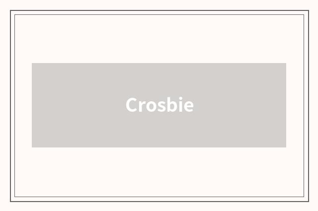 Crosbie