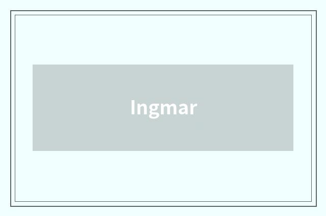 Ingmar