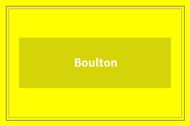 Boulton