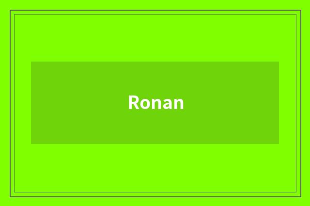 Ronan