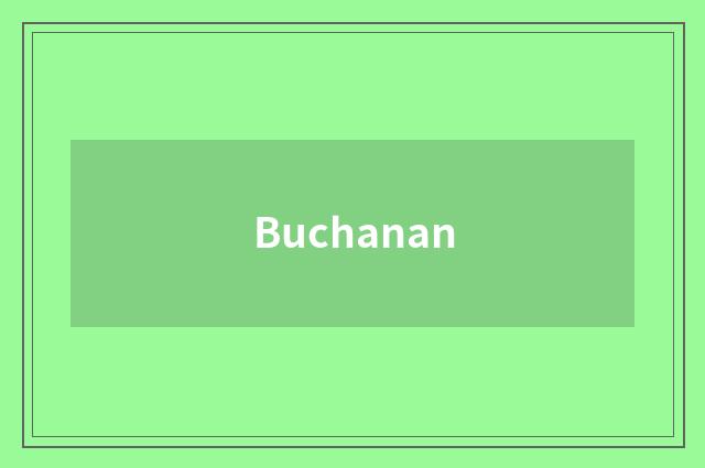 Buchanan