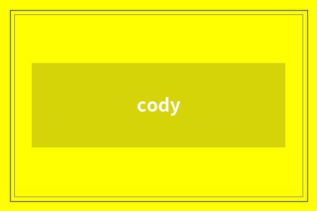 cody