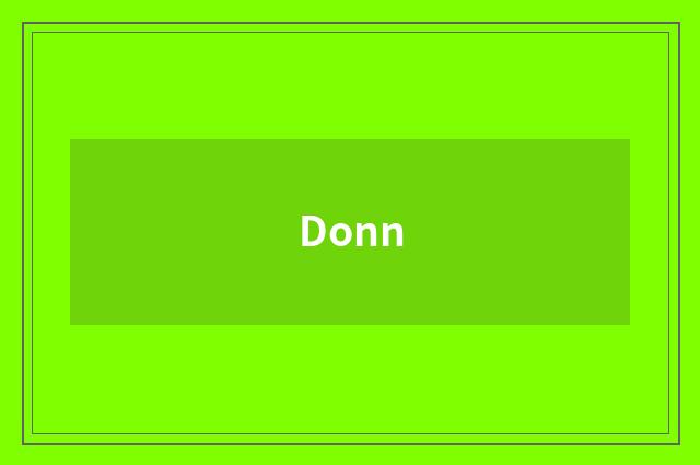 Donn