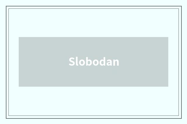 Slobodan