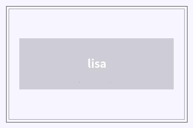 lisa