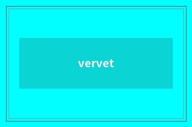 vervet