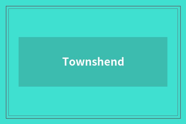 Townshend