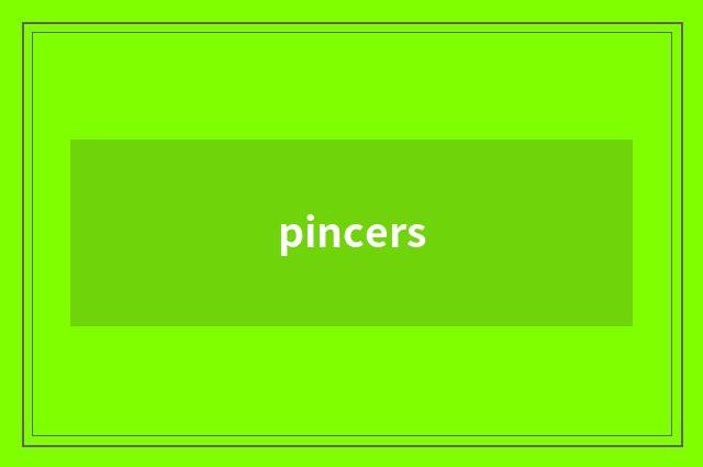 pincers