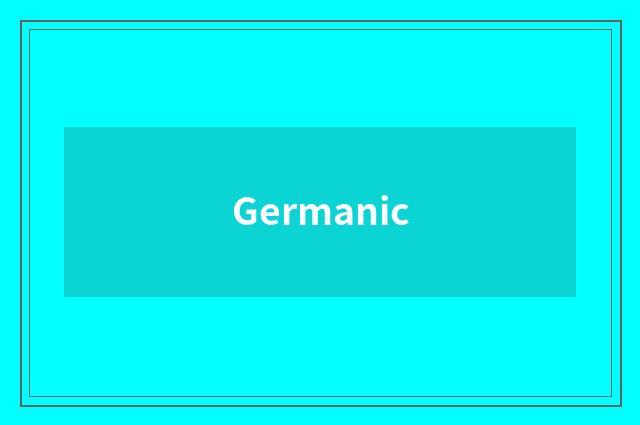 Germanic