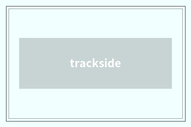 trackside