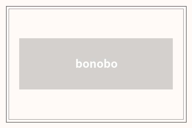 bonobo