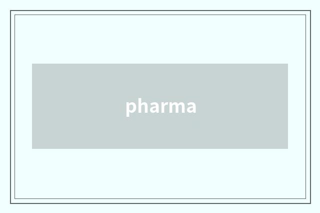 pharma