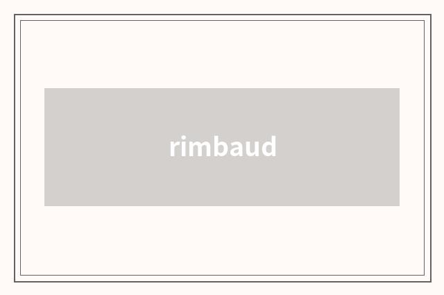 rimbaud