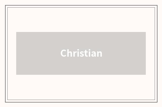 Christian