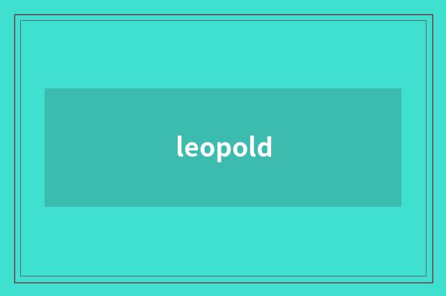 leopold