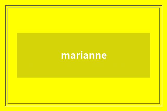 marianne