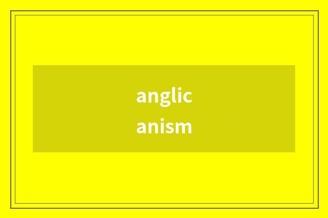 anglicanism