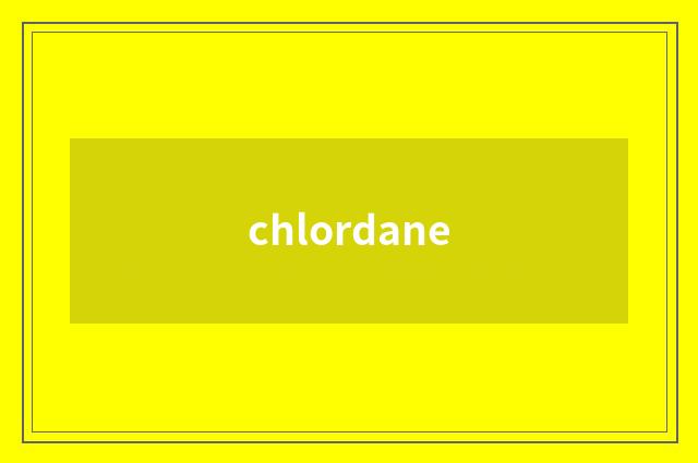 chlordane