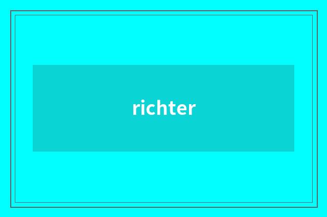 richter